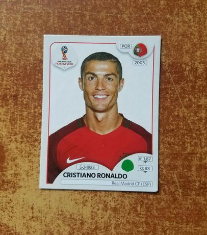 Cromo Cristiano Ronaldo mundial 2018