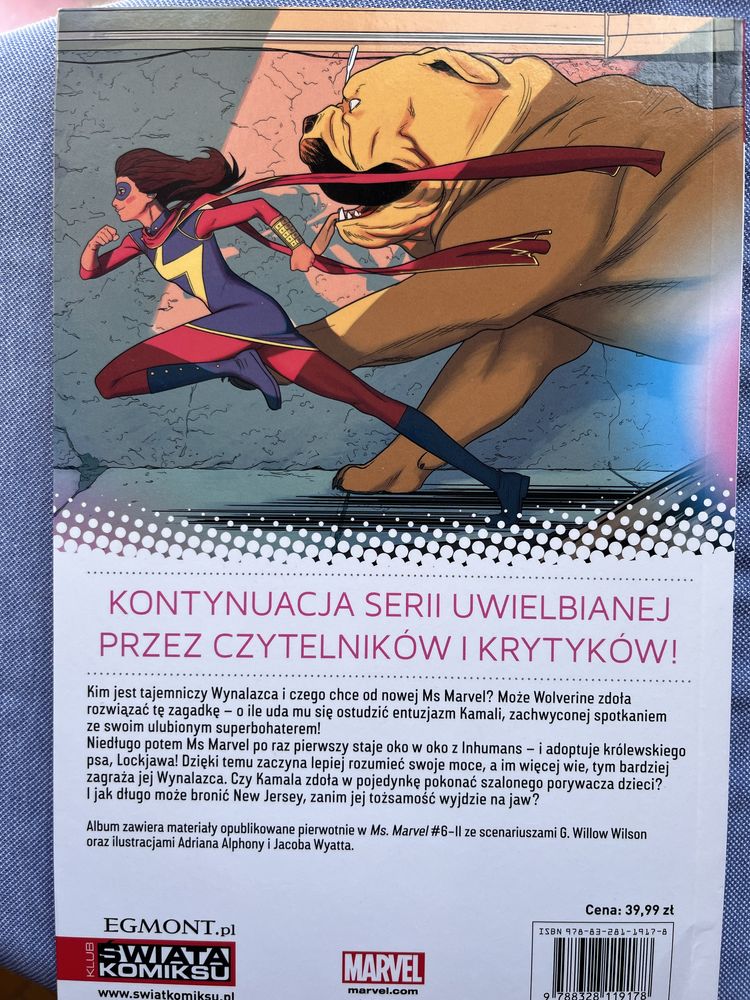 MS MARVEL Pokolenie czemu