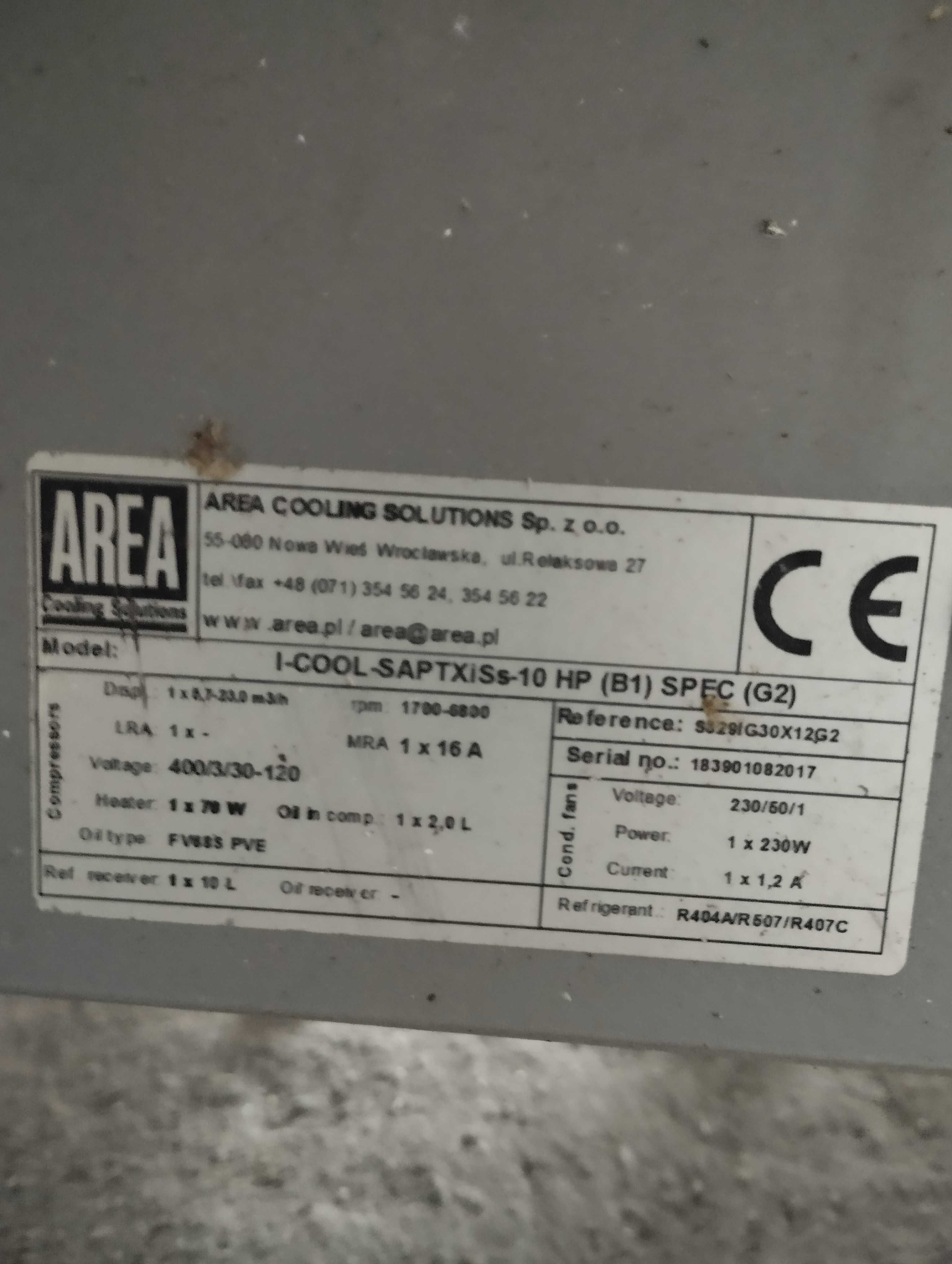 Agregat chłodniczy  JBF I-COOL 10 AREA Chłodnictwo Chłodnia Agregaty