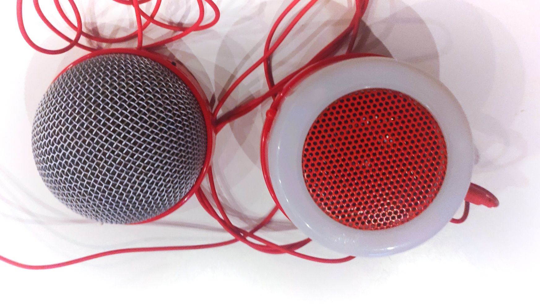 Pringles zestaw do karaoke głośnik, pudełko oryginal, mikrofon