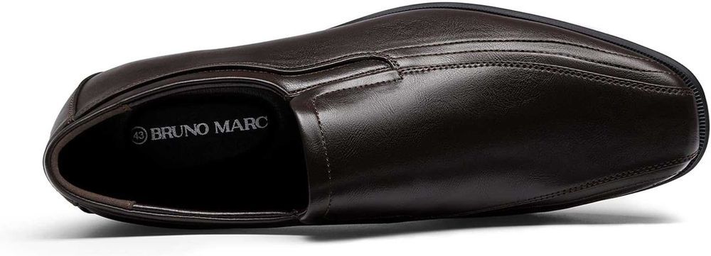 Nowe męskie buty / półbuty BRUNO MARC / ciemny brąz R-46 !119!