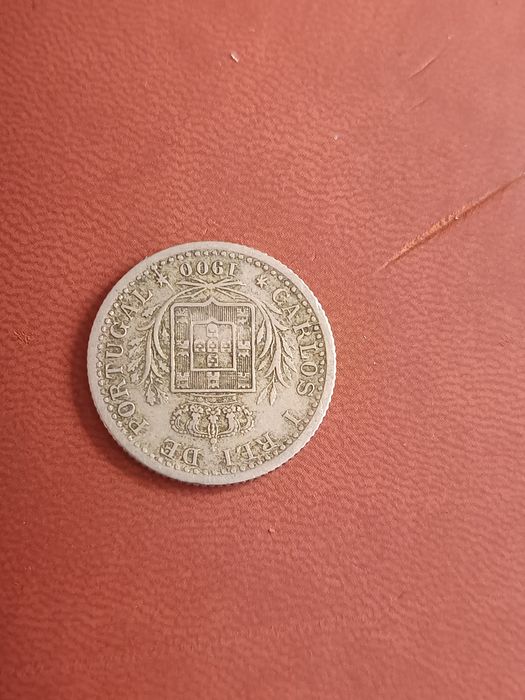 4 Moedas antigas de 100 reis