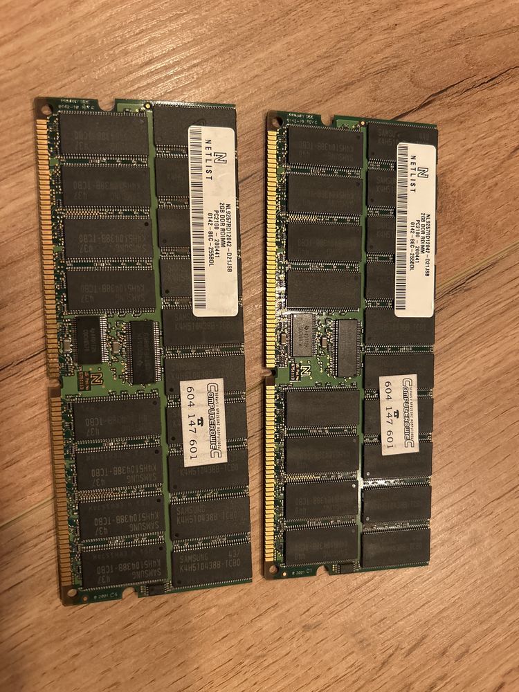 Netlist Pamięć Serwerowa PC-2100 DDR 2GB