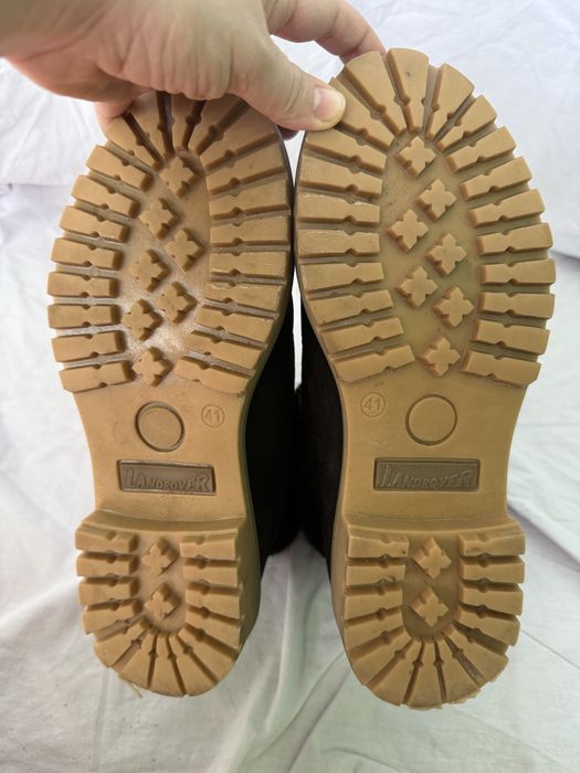 Жіночі зимові чоботи в стилі Timberland, розмір 40, нубук