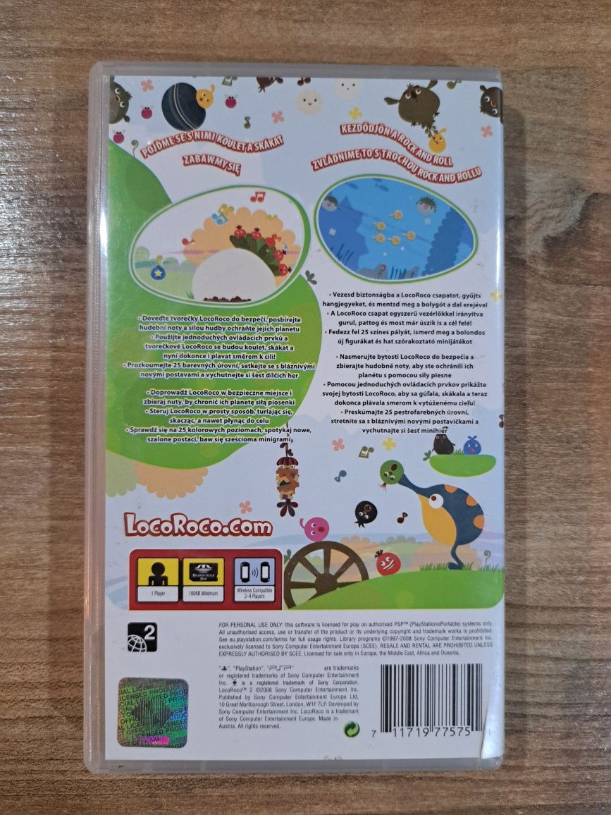 LocoRoco 2 Loco Roco 2 PSP Premierowa Komplet BDB