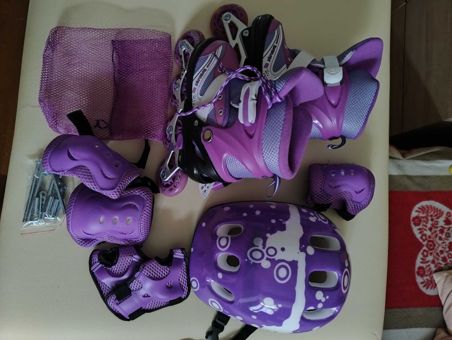 Роликові ковзани для дівчинки