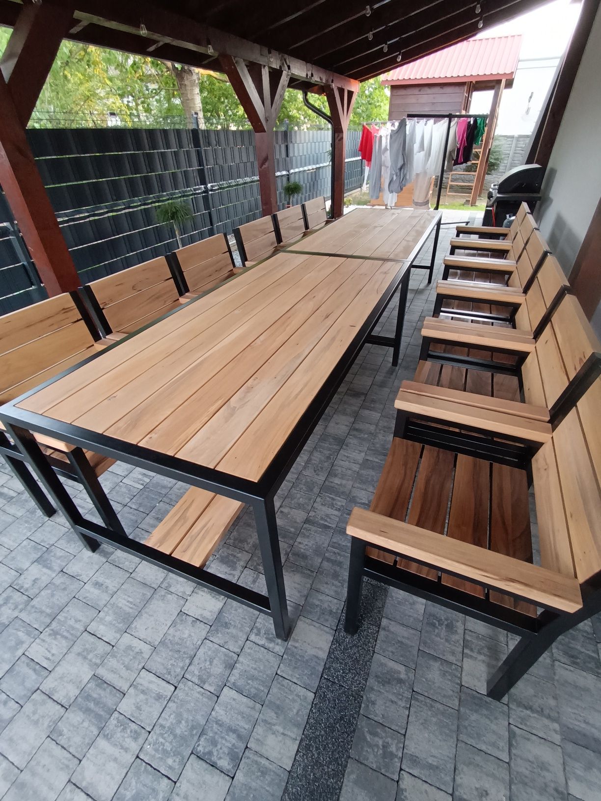 Meble ogrodowe loft