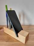Podstawka na telefon/tablet Drewno Organizer jak IKEA BERGENES KRUBBET