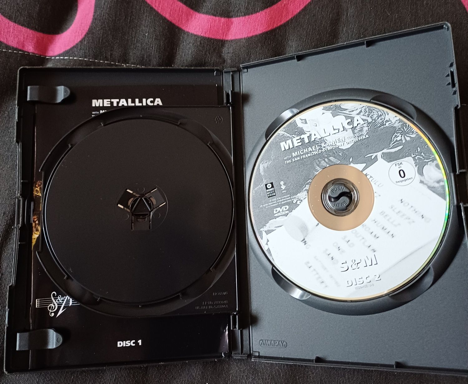 Dvd duplo Metallica
