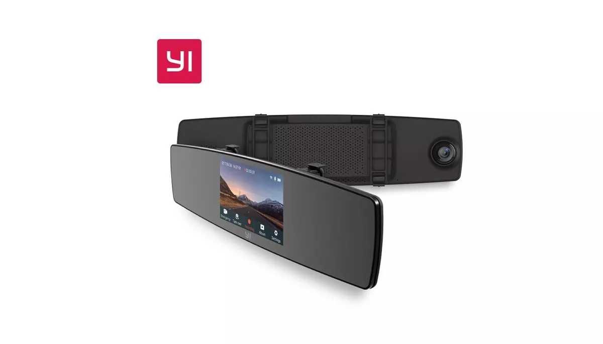 Дзеркало відеореєстратор Xiaomi YI Mirror Dash Camera Black (YI-89029)