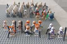 Kolekcja figurek lego star wars