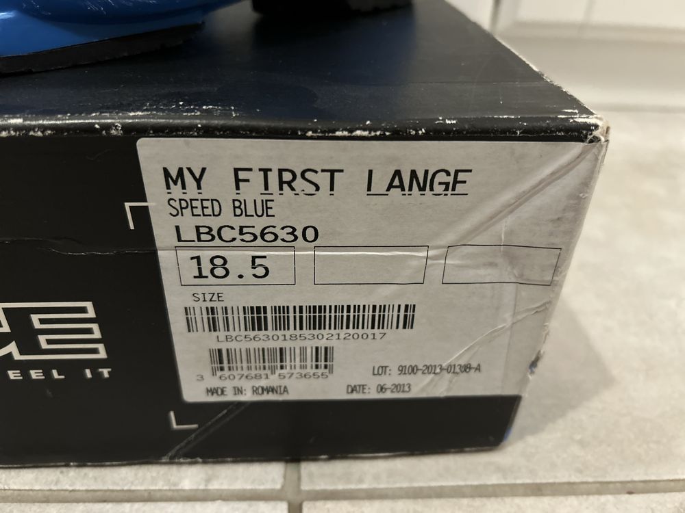 Dziecięce buty narciarskie Lange 18,5