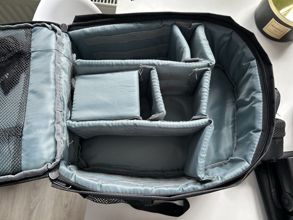 Aparat Canon 750D + obiektyw 75-300 mm + dodatki