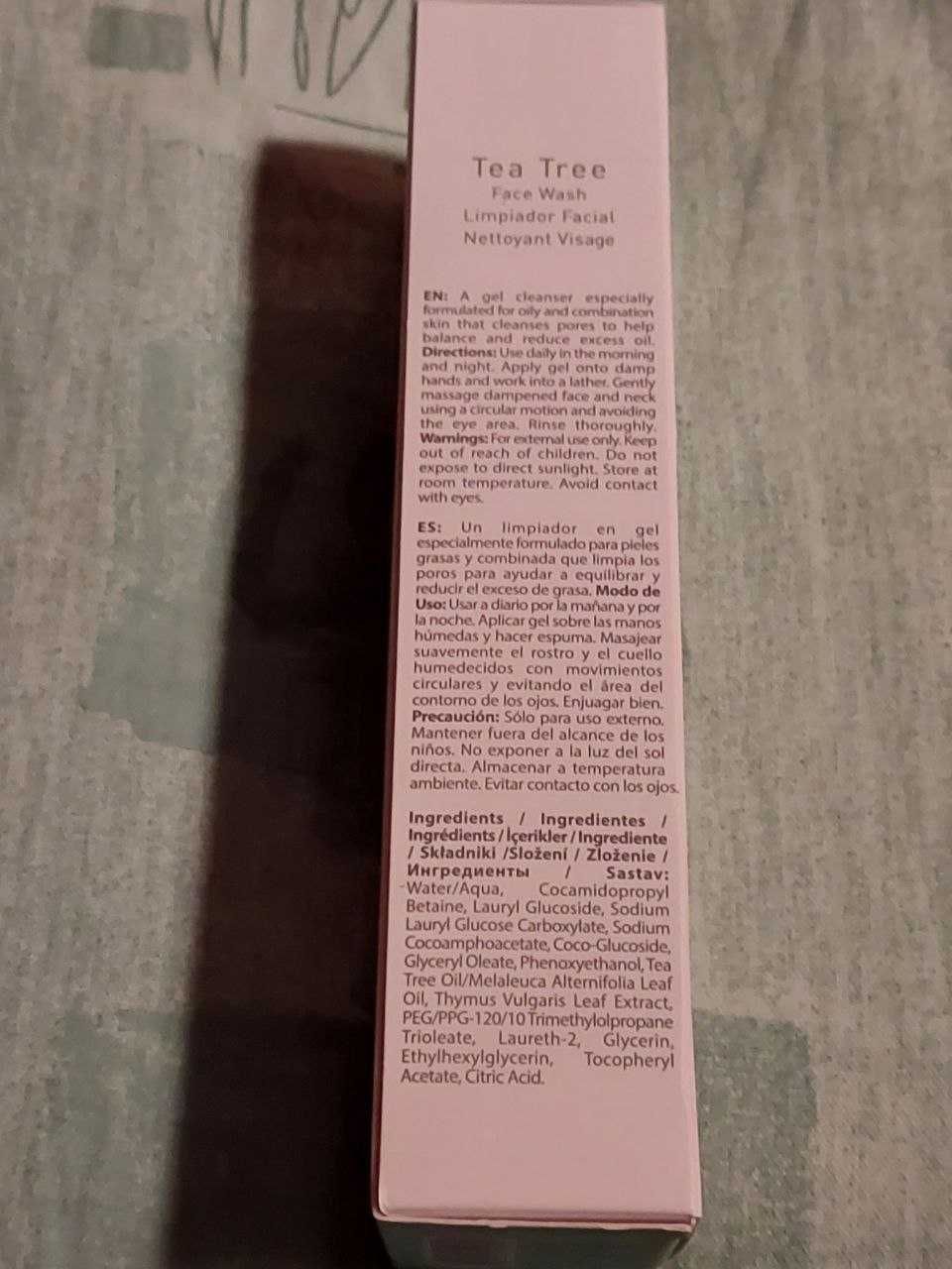 Farmasi Dr C Tuna Tea Tree drzewo herbaciane Żel do mycia twarzy 100ml