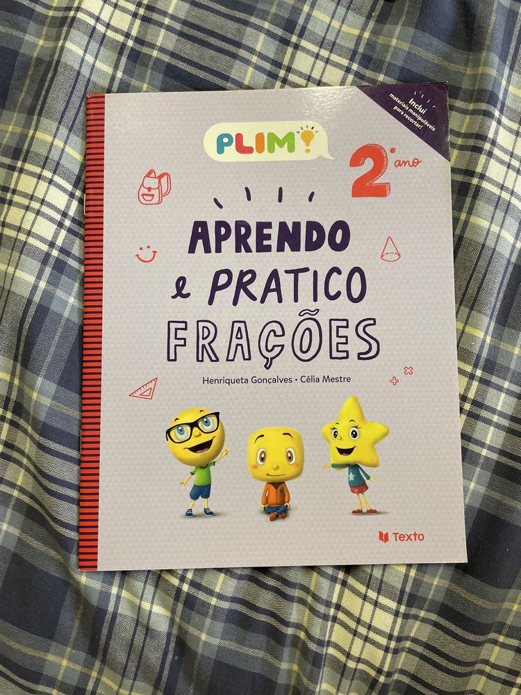 Caderno de atividades aprendi a 2 ano Plim, 4€ cada livro