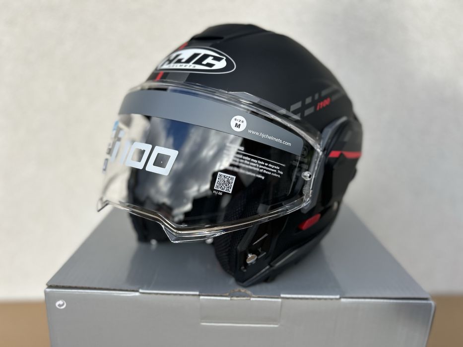Kask motocyklowy modulowy szczekowy HJC i100 sysma rozmiar M, Pinlock!
