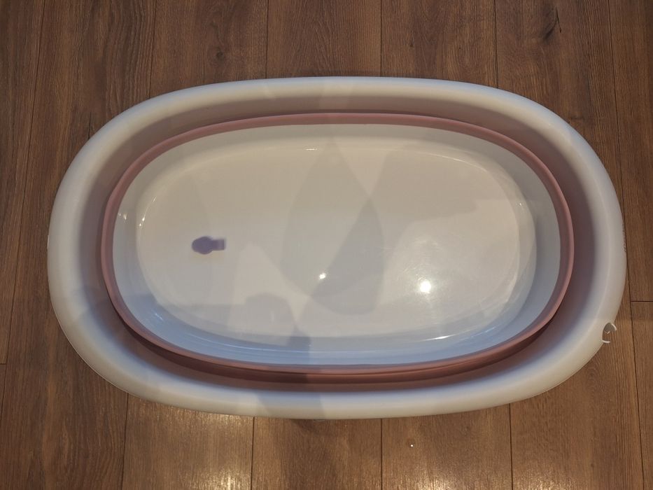 Wanienka składana iKido różowa