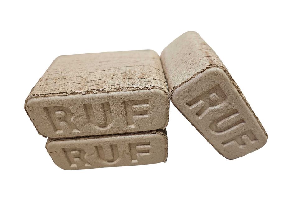 Brykiet RUF drzewny buk-dąb.Zamiennik węgiel, drewno