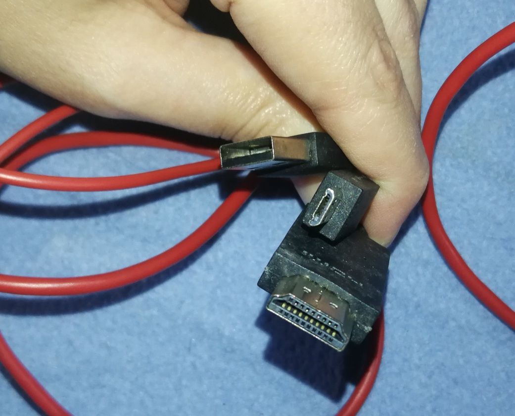 Cabo HDMI para dispositivos moveis (HDMI - USB )