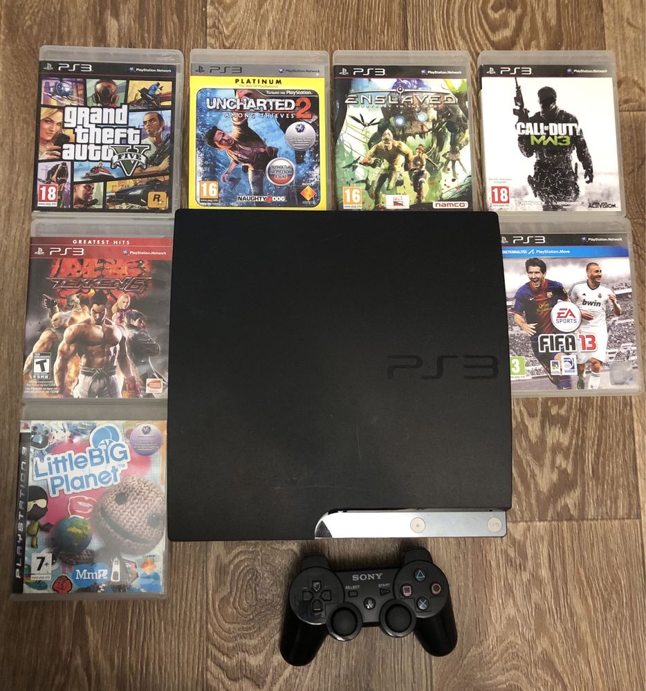 Sony playstation 3 ps3, приставка, консоль.