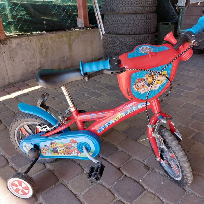 Rowerek psi patrol 12 cali OKAZJA dla chłopca