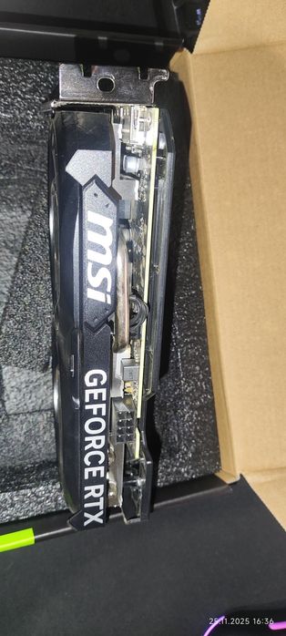 Відеокарта MSI PCI-Ex GeForce RTX 4060 Ti Ventus 2X Black 8G