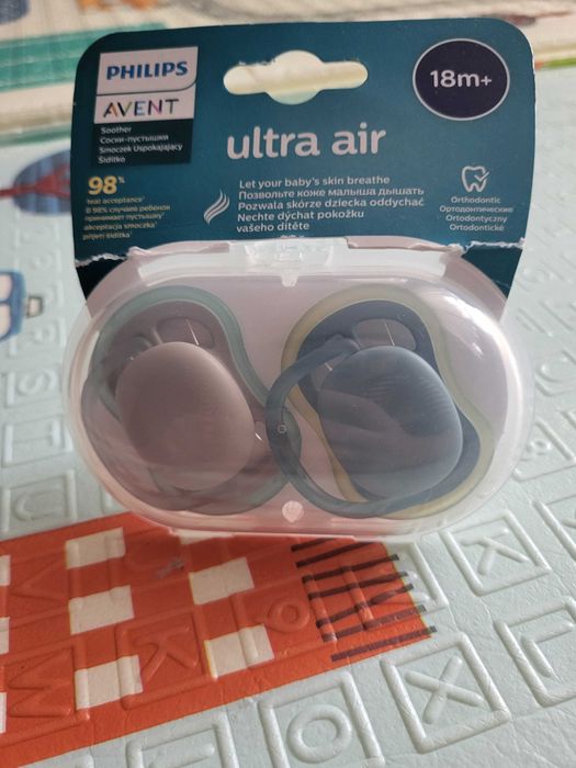 Smoczek PHILIPS Avent ultra air 18+
