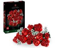 Klocki LEGO ICONS 10328 Bukiet róż - prezent na walentynki dla niej
