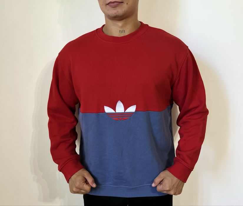 свитшот adidas originals кофта мужская красная jordan худи свитер
