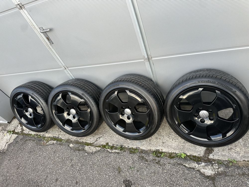 Felgi 5x112 17 OEM Audi,VwHankook Ventus Prime 3 215/45 R17 91V