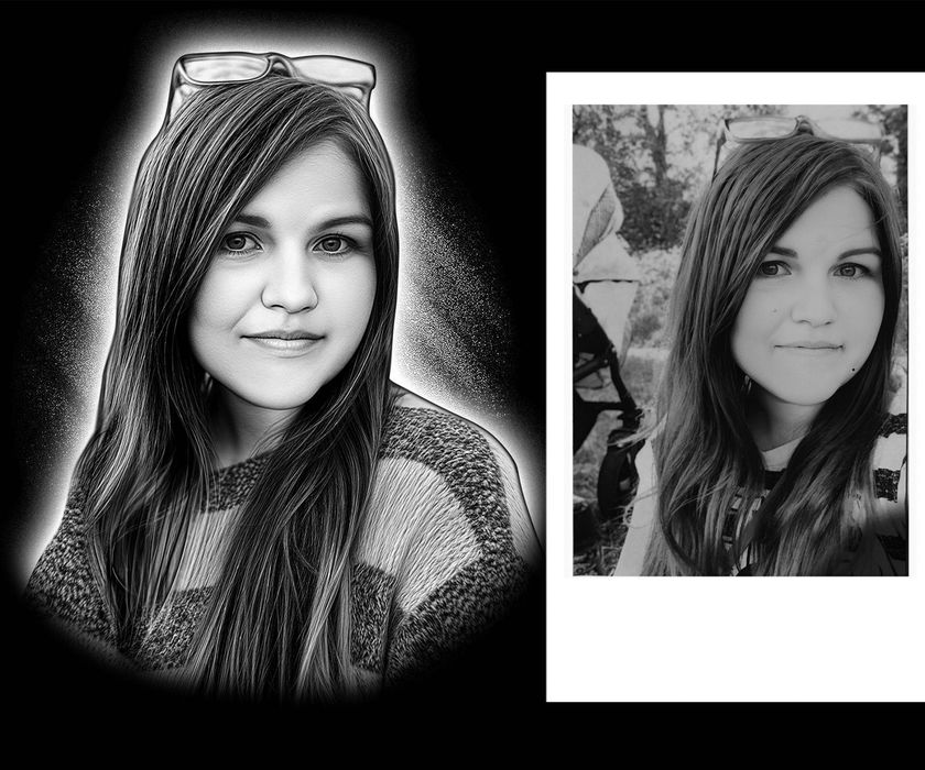 Ретуш на памʼятник, 250 грн