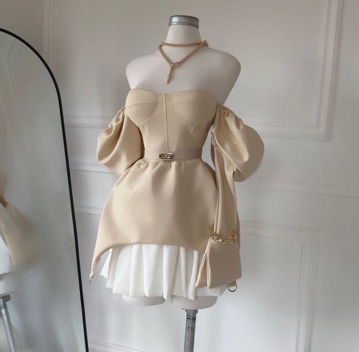 Сукня + спідничка