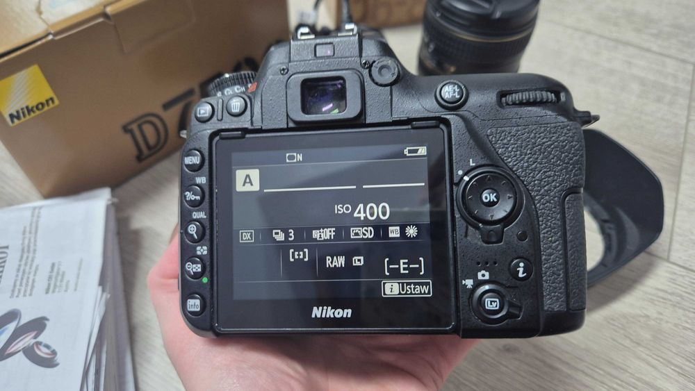 Nikon D7500 + obiektyw Nikkor 16-80mm f/2.8-4e VR