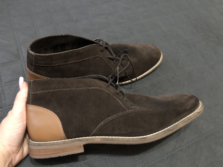 Чоловічі замшеві черевики 45 р