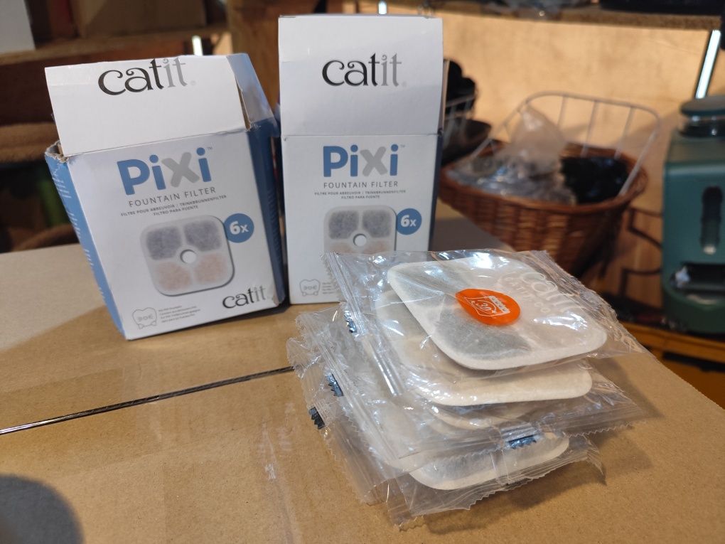 18 sztuk filtrów do poidła dla kota Catit Pixi