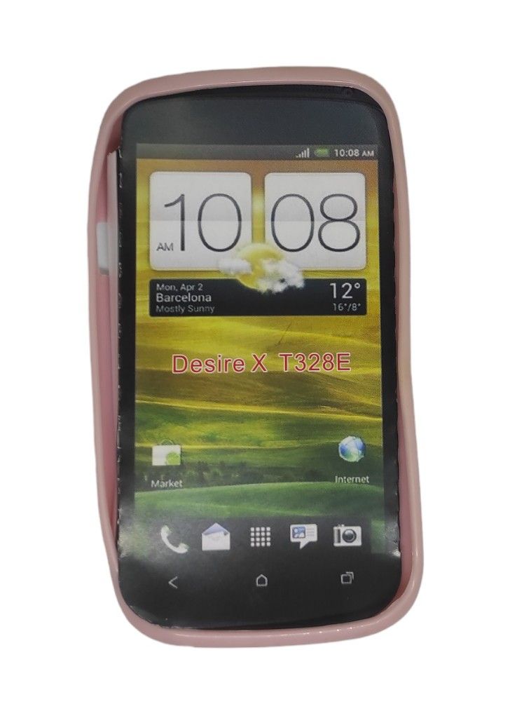 Etui Jelly Case do HTC Desire X T328E Pink
