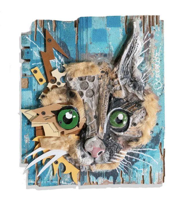 Bordalo II | Baby Lynx Edition