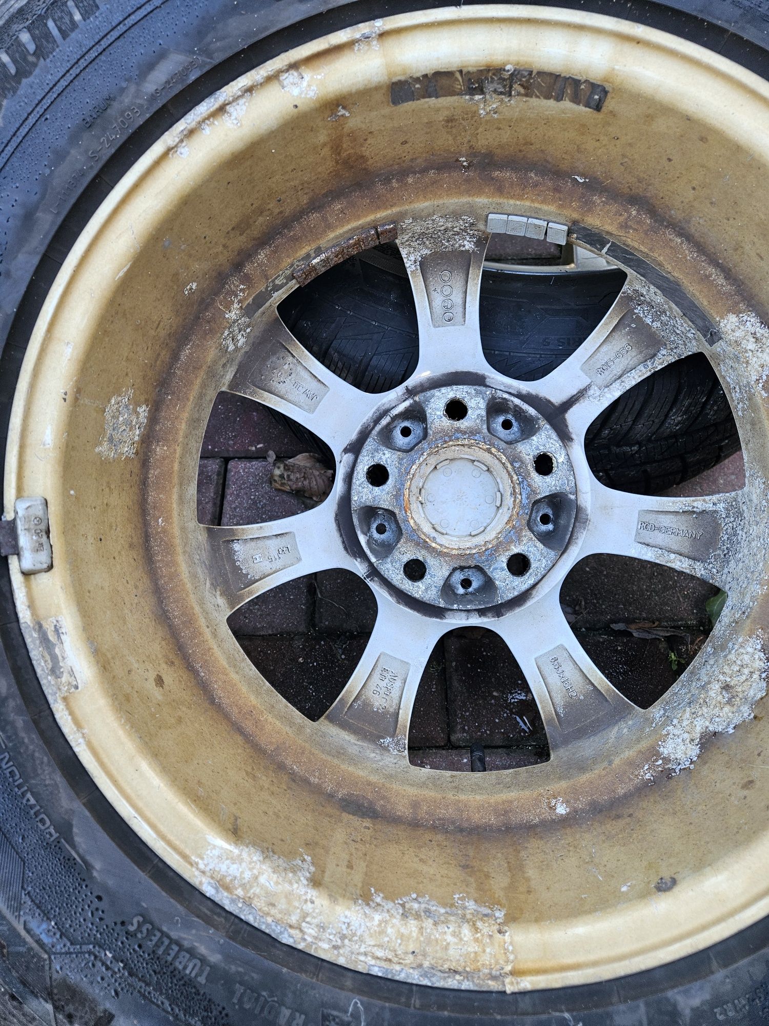 Koła alufelgi 5x115, opel, zima  215 x70 R16 H et 46