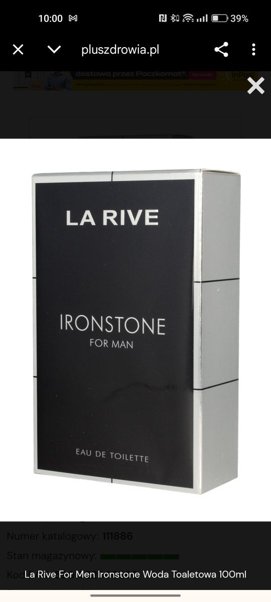 LA RIVE Ironstone Woda toaletowa męska 100