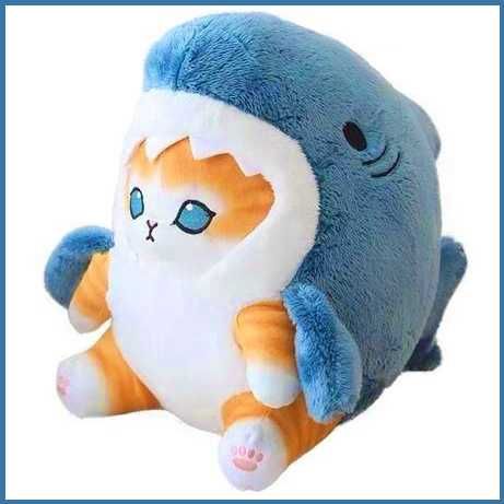 Мягкая игрушка кот акула М'яка іграшка Кіт Акула
