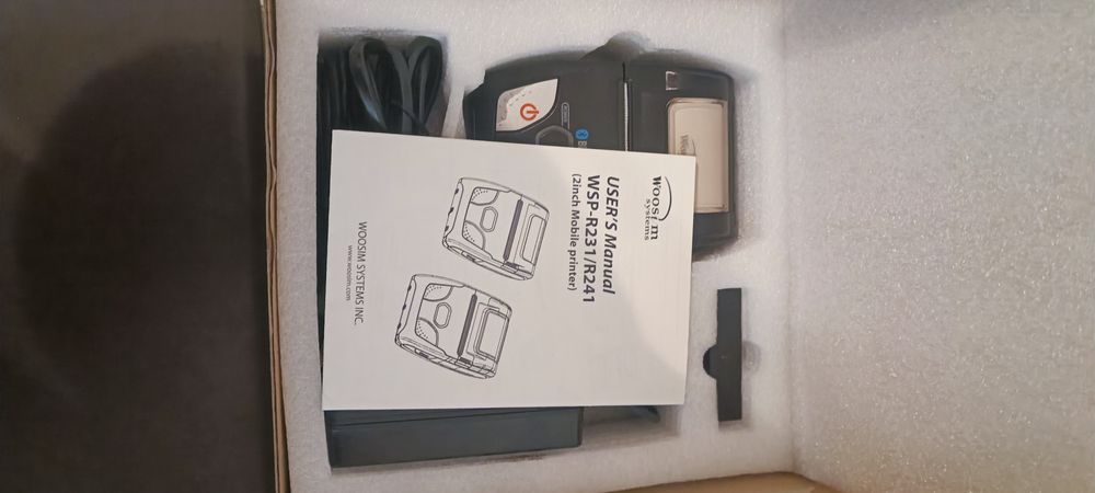 Impressoras de bolso Woosim WSP R231/R241