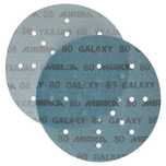 Papier ceramiczny MIRKA GALAXY Fi 225 mm 24H P80... na rzep - 5 sztuk