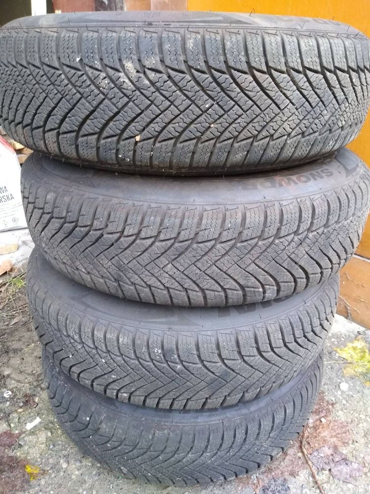 Opony zimowe Imperial SnowDragon HP 155/80 R13 + felgi alu 4x100