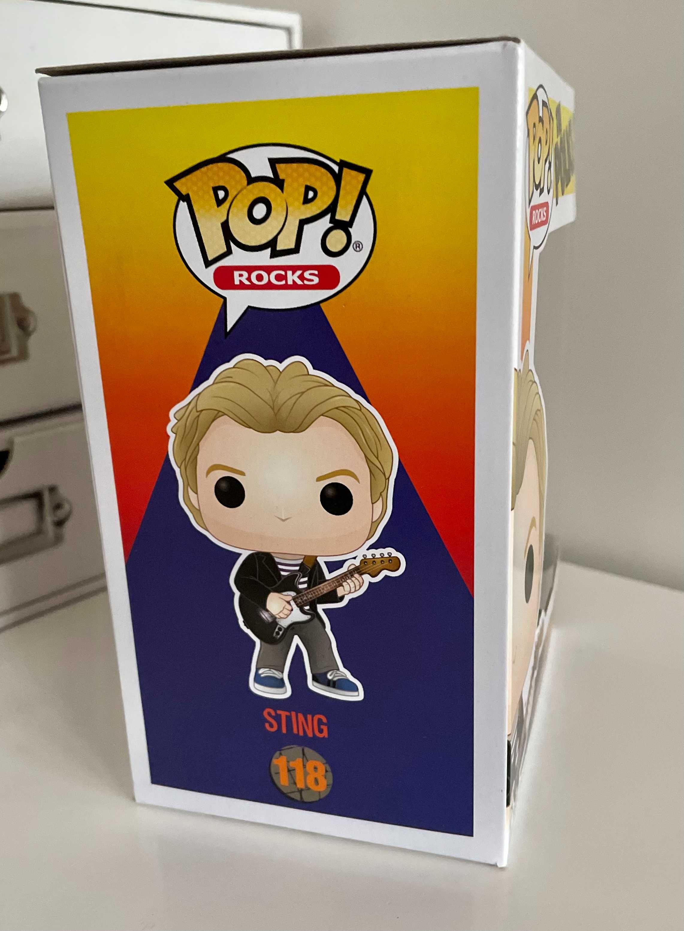 Funko POP Rocks The Police Sting 118 - NOWE