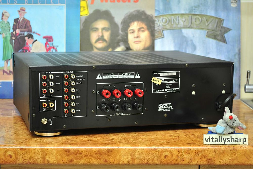 Топовый KENWOOD KA-7010 (801) 105/155вт 15кг 2транса идеал.сост