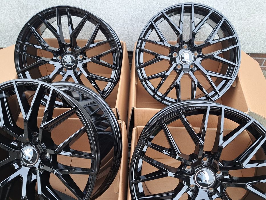 Alufelgi NOWE SKODA 18 5x112 Karoq Octavia Yeti Kodiaq Superb BP RS4