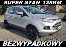 Ford EcoSport 1.0 TURBO 125KM ROK GWARANCJI Serwisowany Bezwypadkowy ALU Climatronic