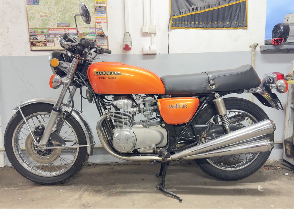 Honda Cb 550 four odrestaurowana od podstaw
