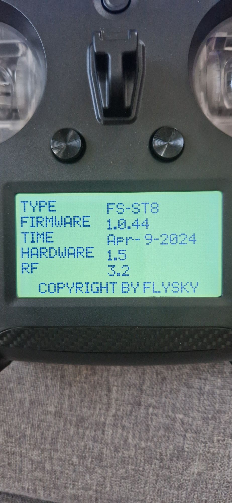Aparatura FlySky FS-ST8 Upgraded Version