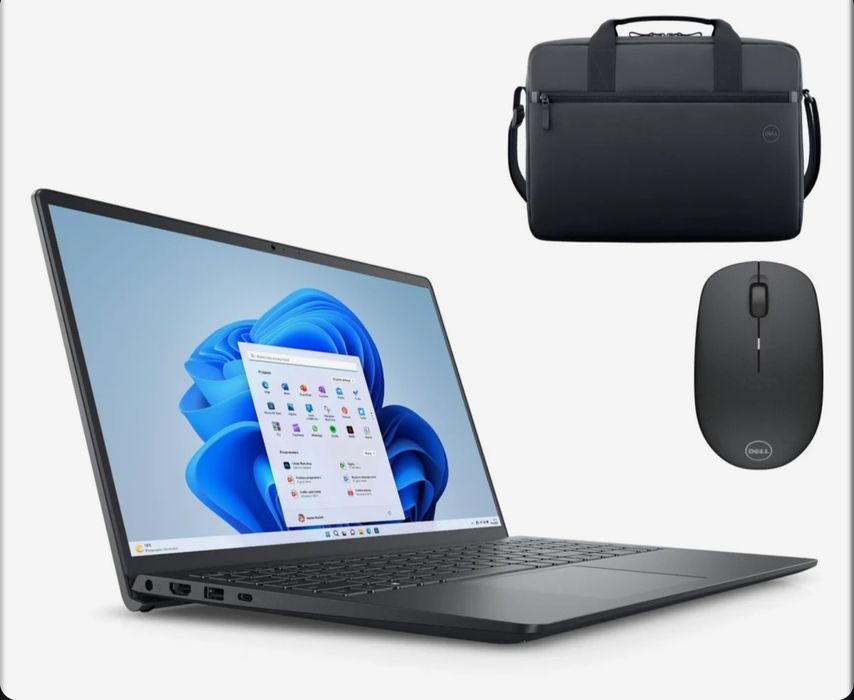 NOWY, na 2 gwarancjach Dell Inspiron + NOWA TORBA i NOWA MYSZ Dell